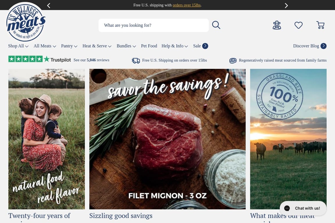 Grassland Beef homepage