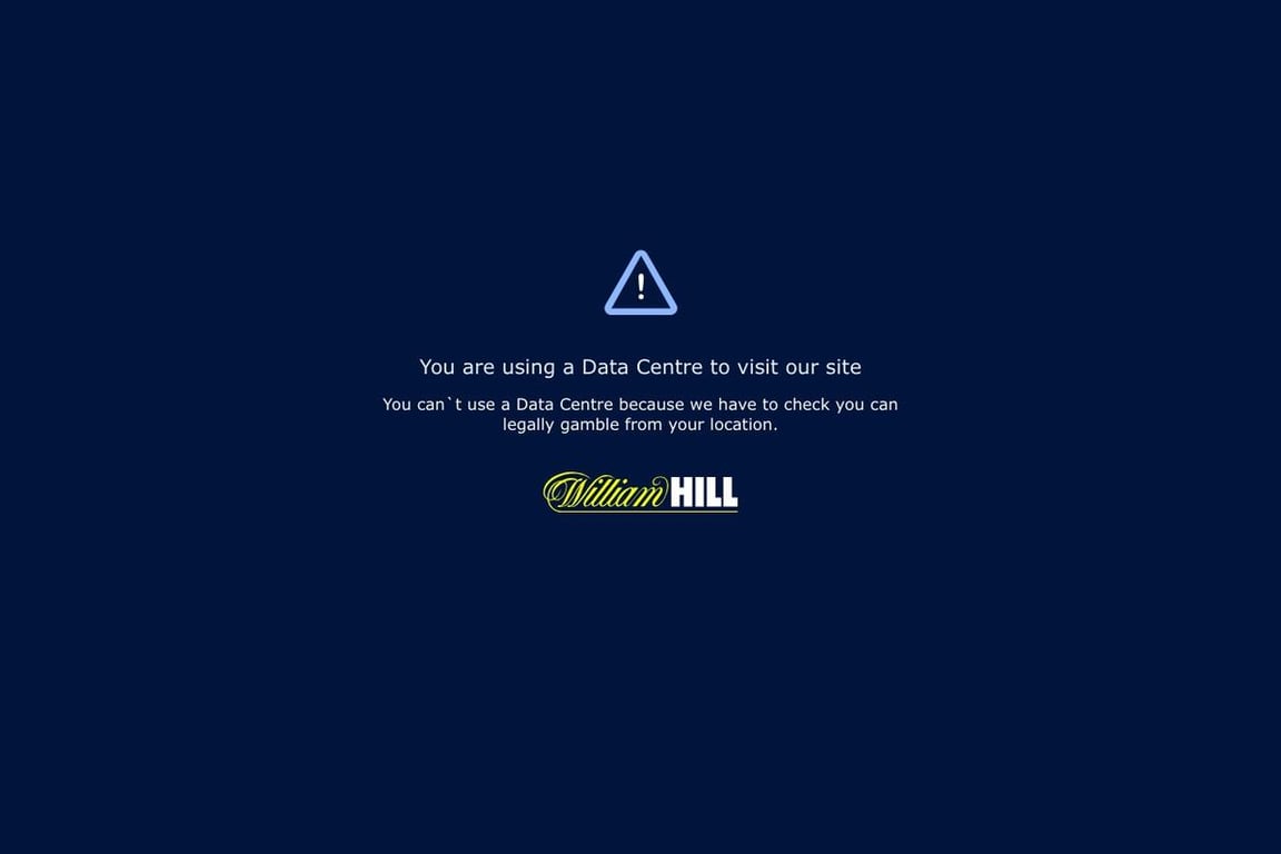 William Hill homepage