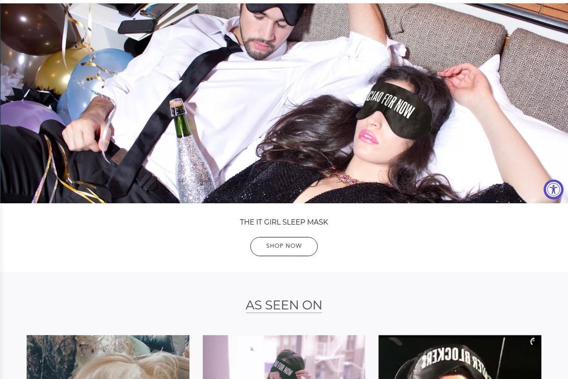 Perpetual Shade homepage