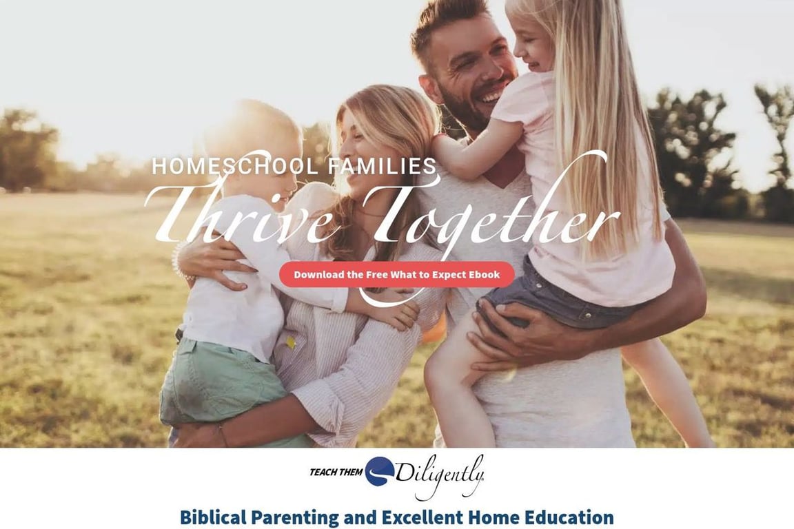Teach Them Diligently homepage