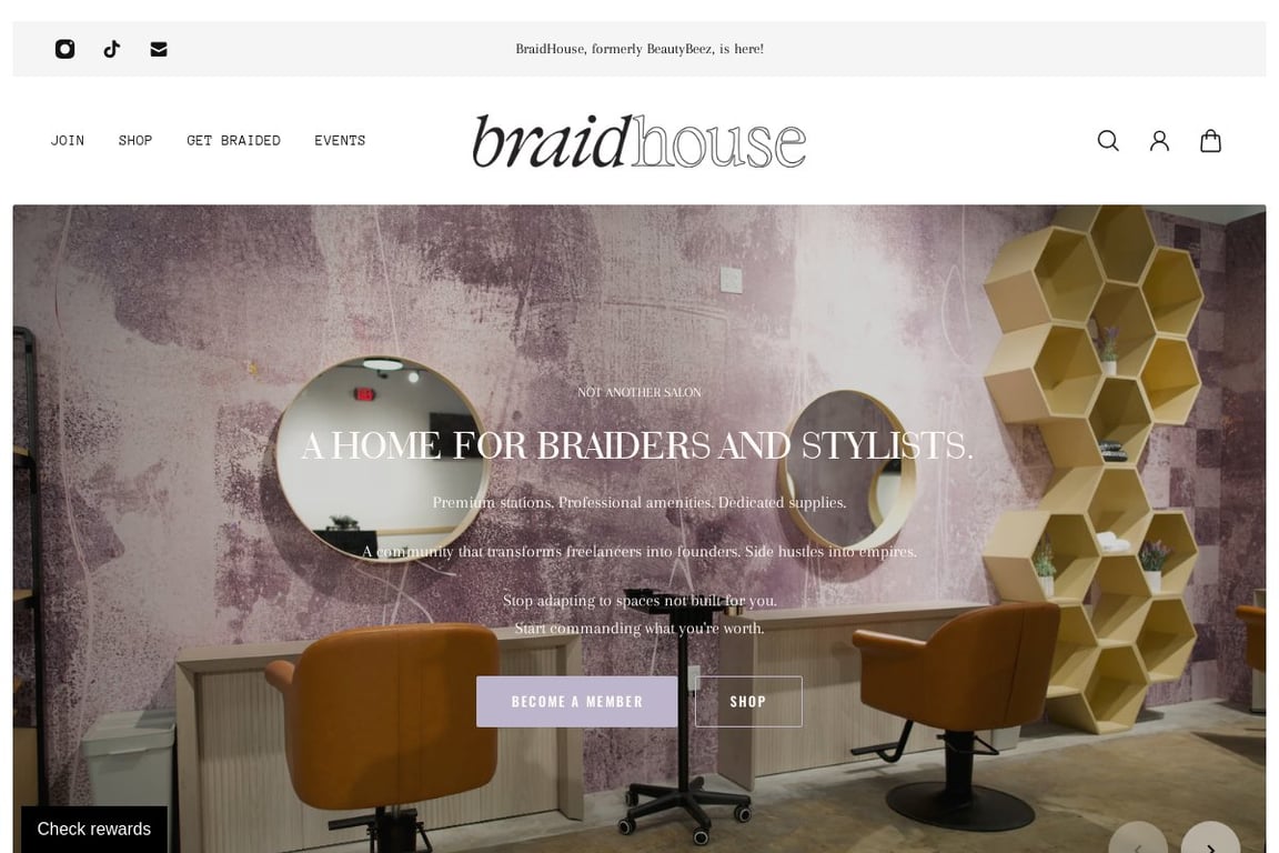 Beauty Beez, Inc. homepage