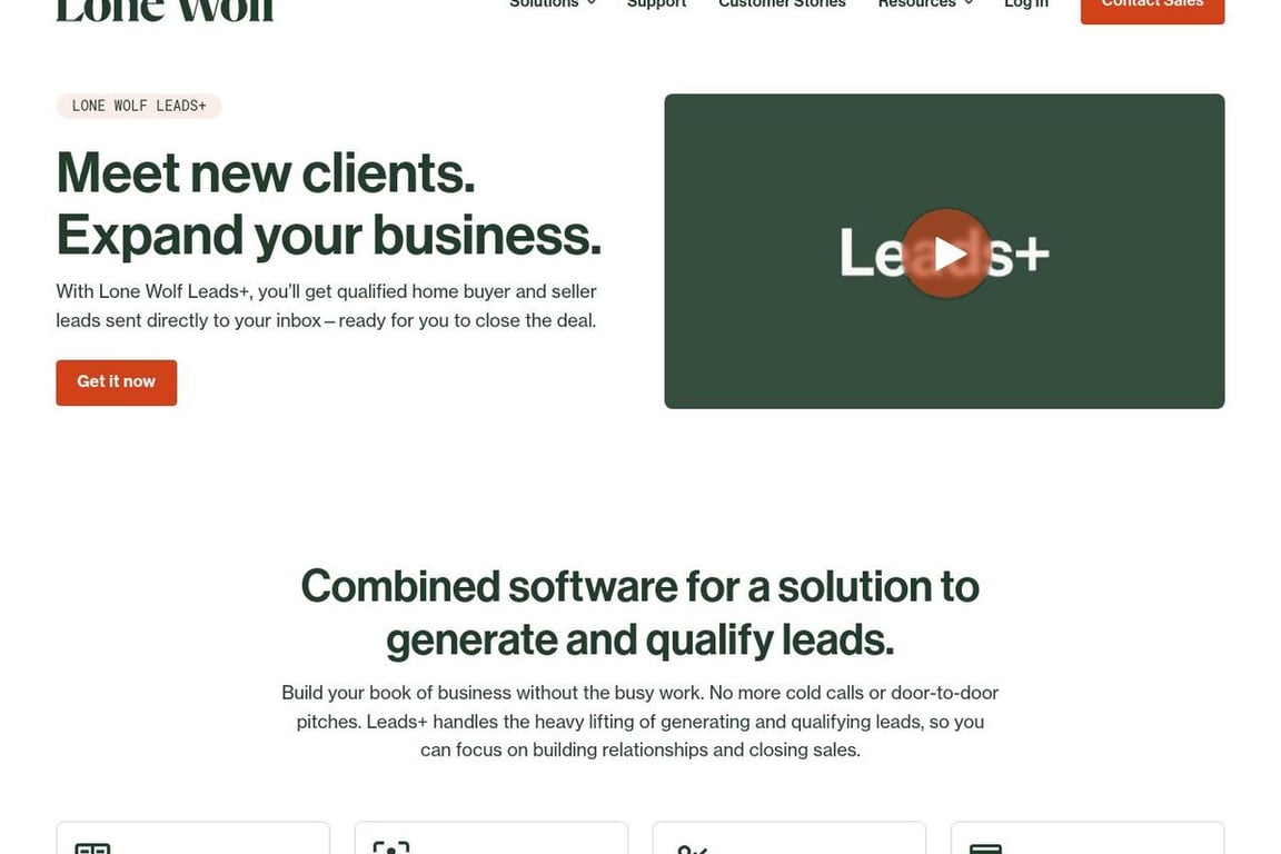 BoldLeads homepage