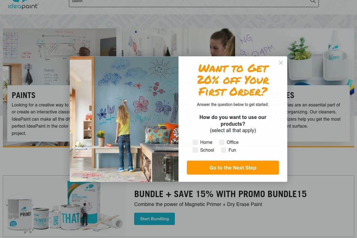 Idea Paint homepage