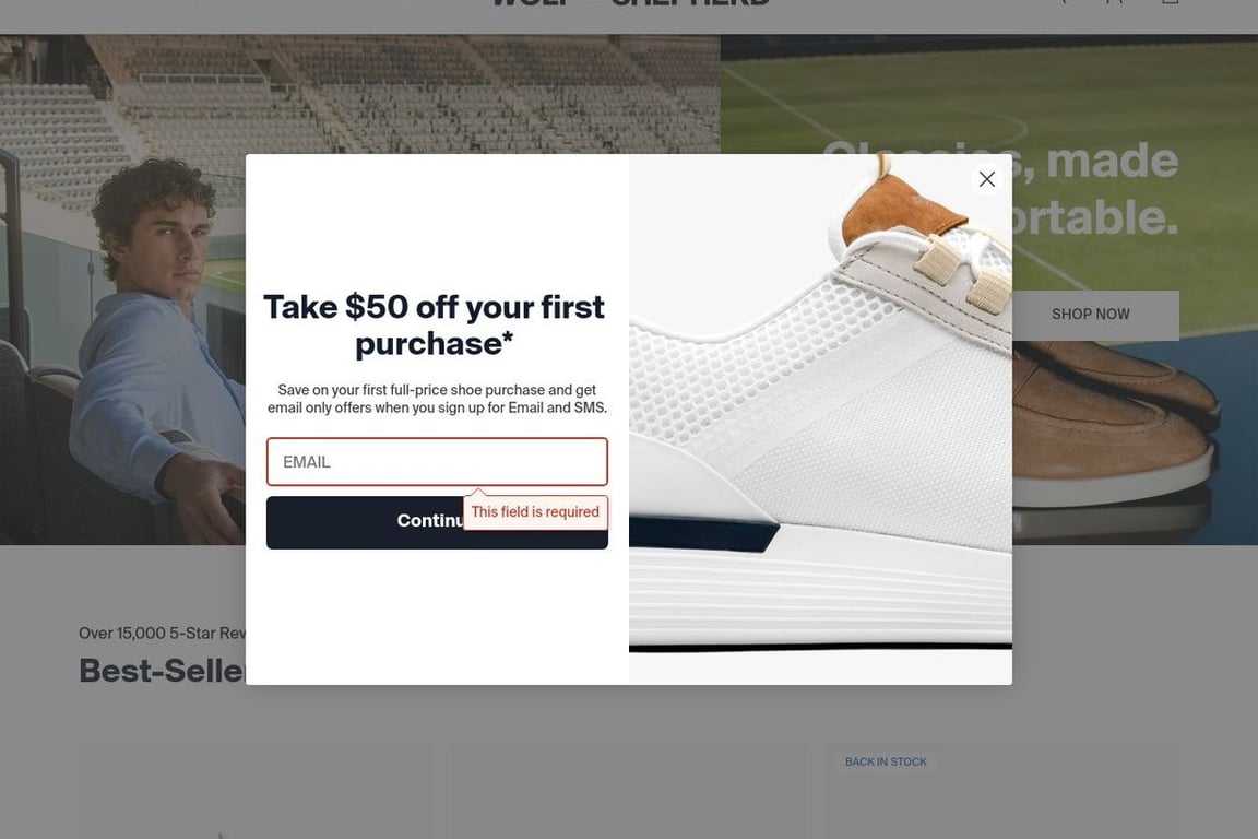 Wolf & Shepherd homepage