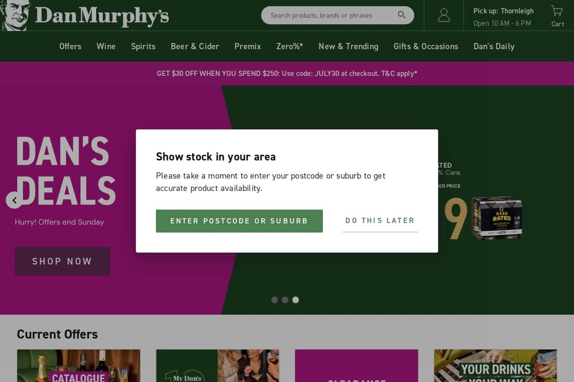 Dan Murphys homepage