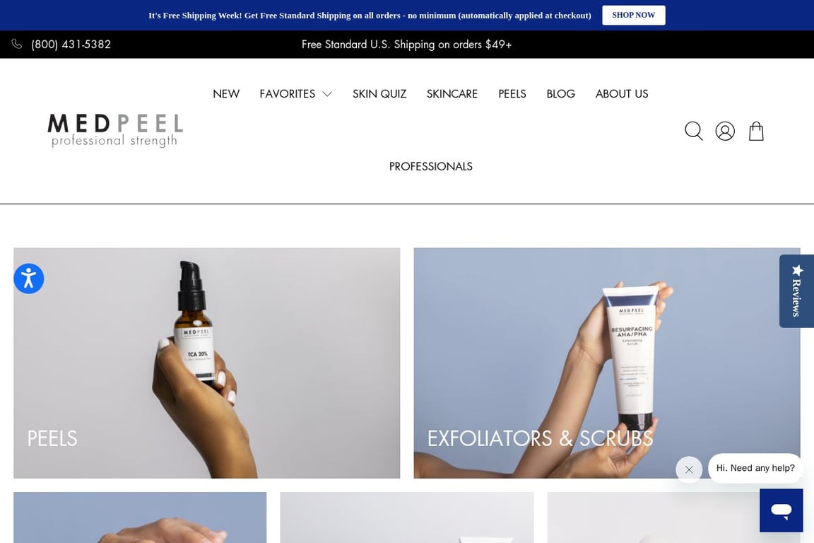 MedPeel homepage