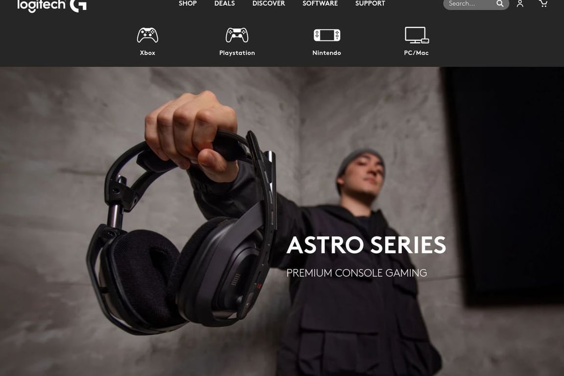 ASTRO Gaming homepage