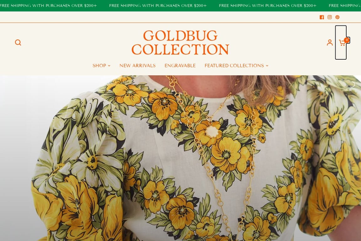 Goldbug Collection homepage