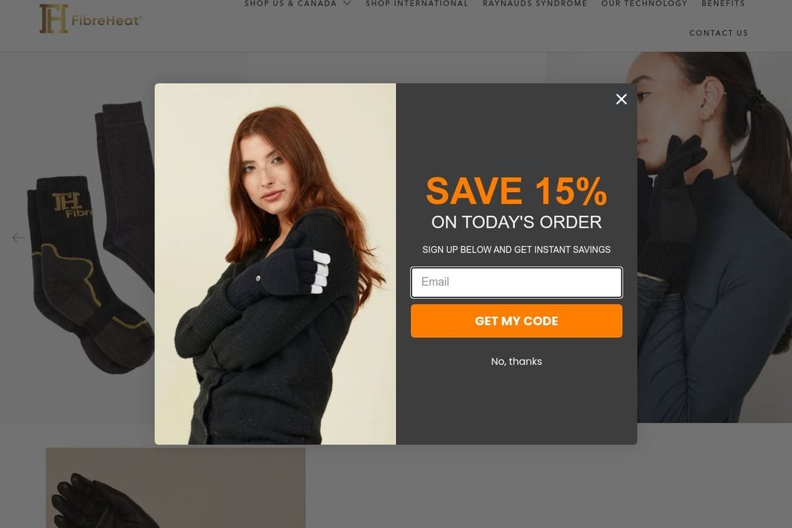 FibreHeat homepage