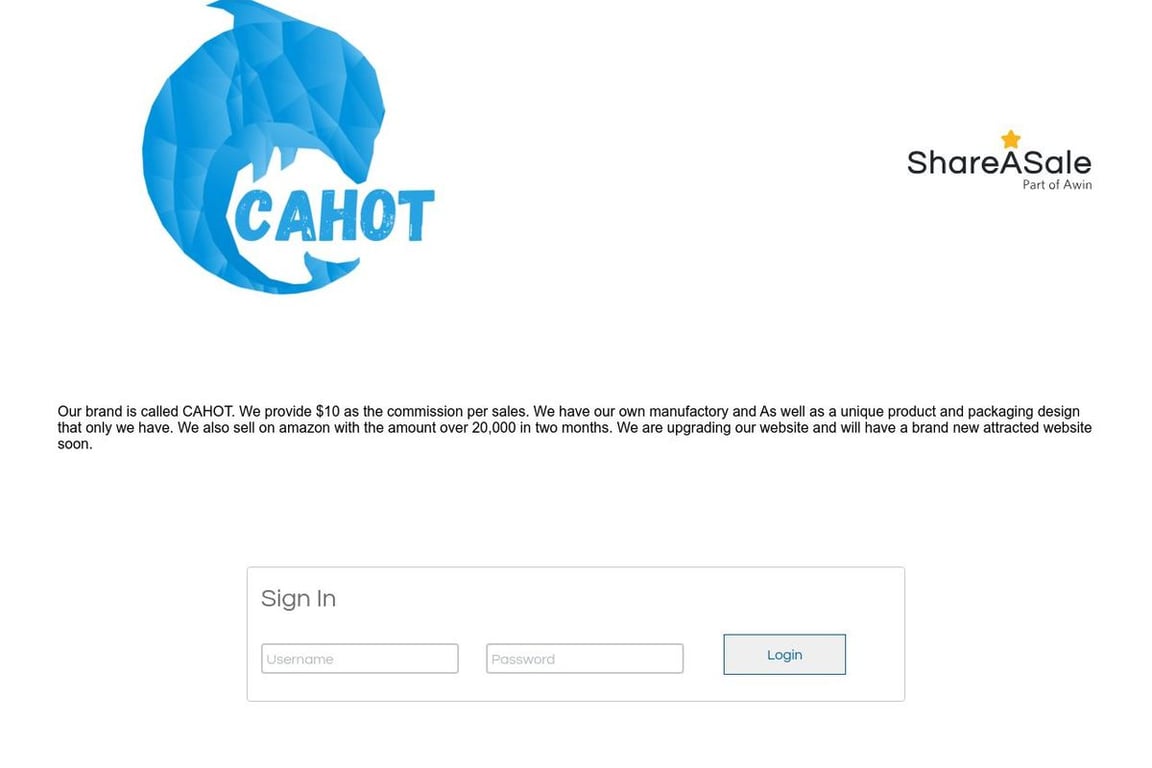 Ulti Magine affiliate program signup page