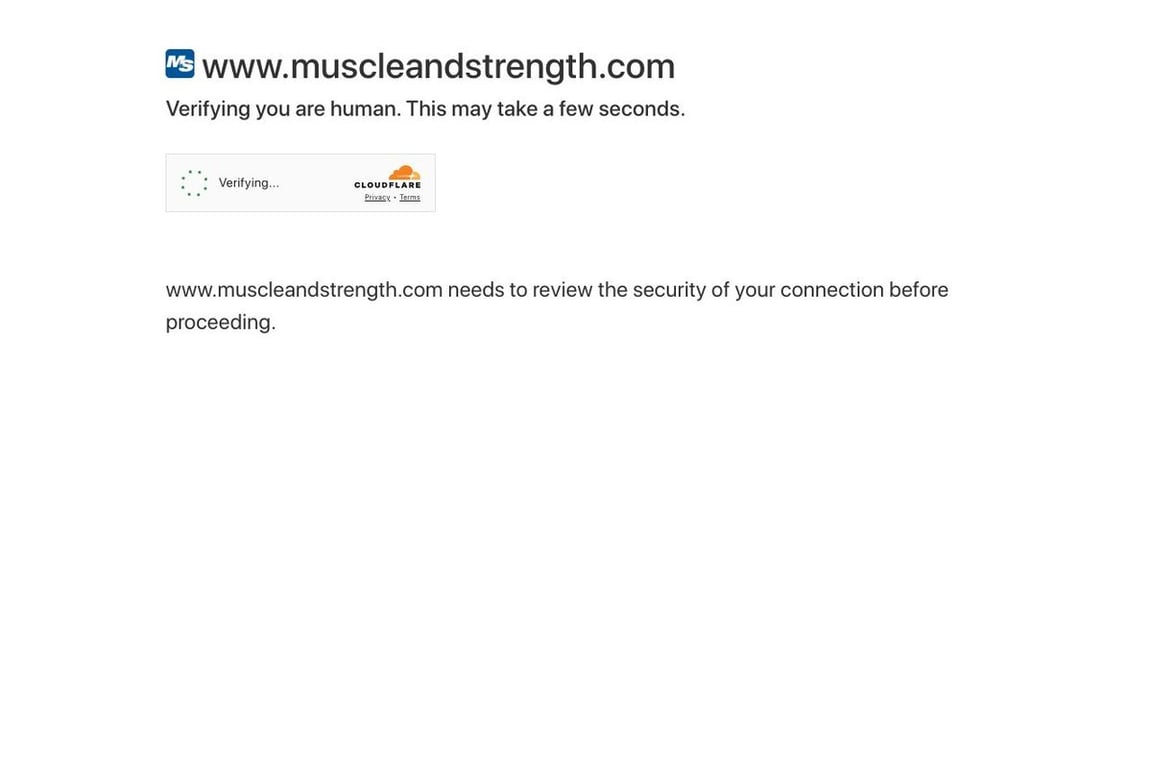 Muscle & Strength homepage