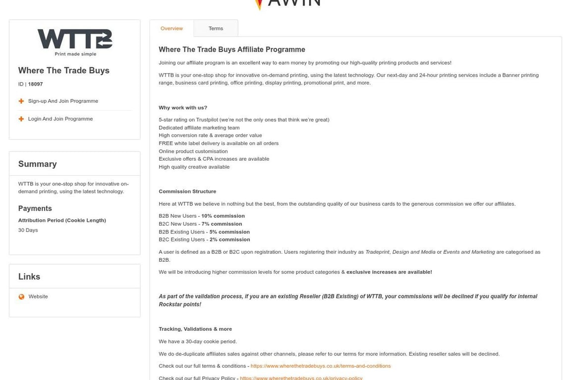 Where The Trade Buys UK Affiliate Program Everything You Need to Know