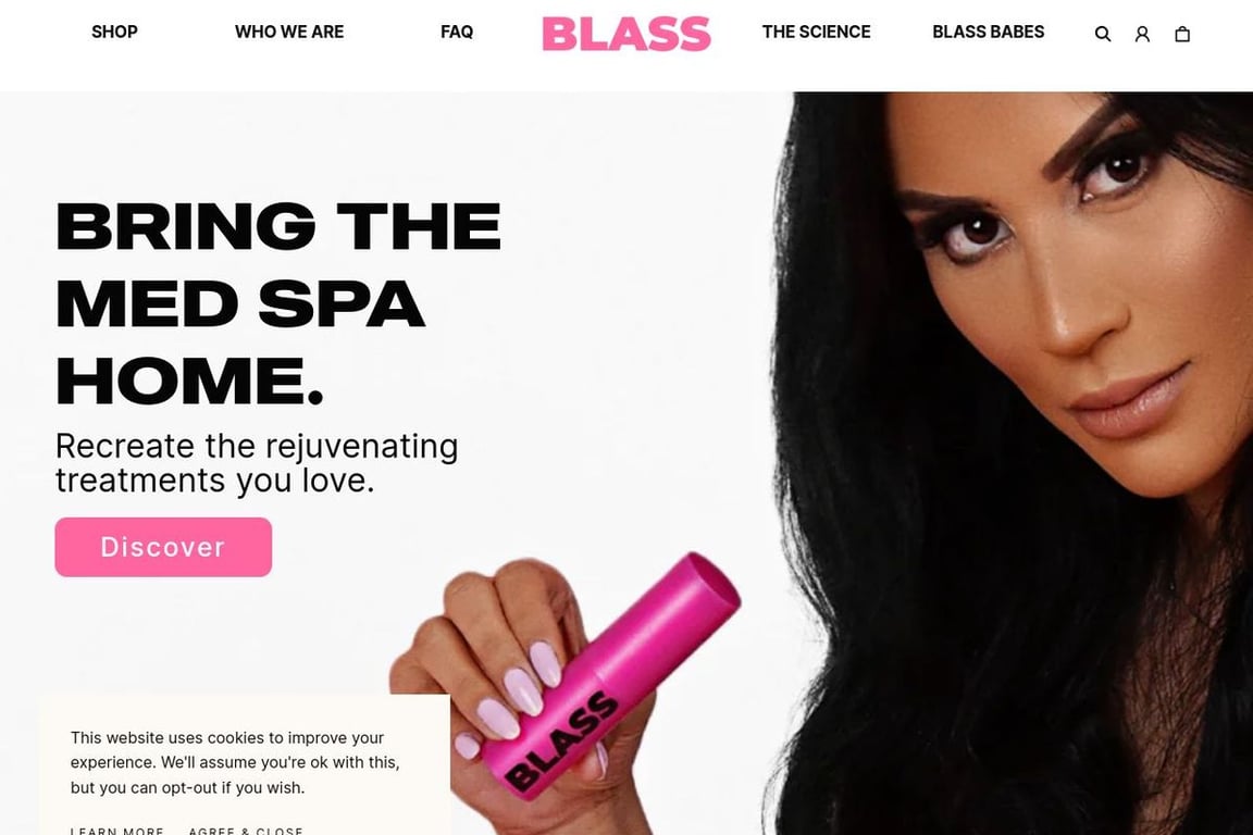 Blass homepage