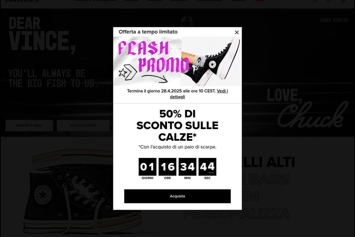 Converse IT homepage