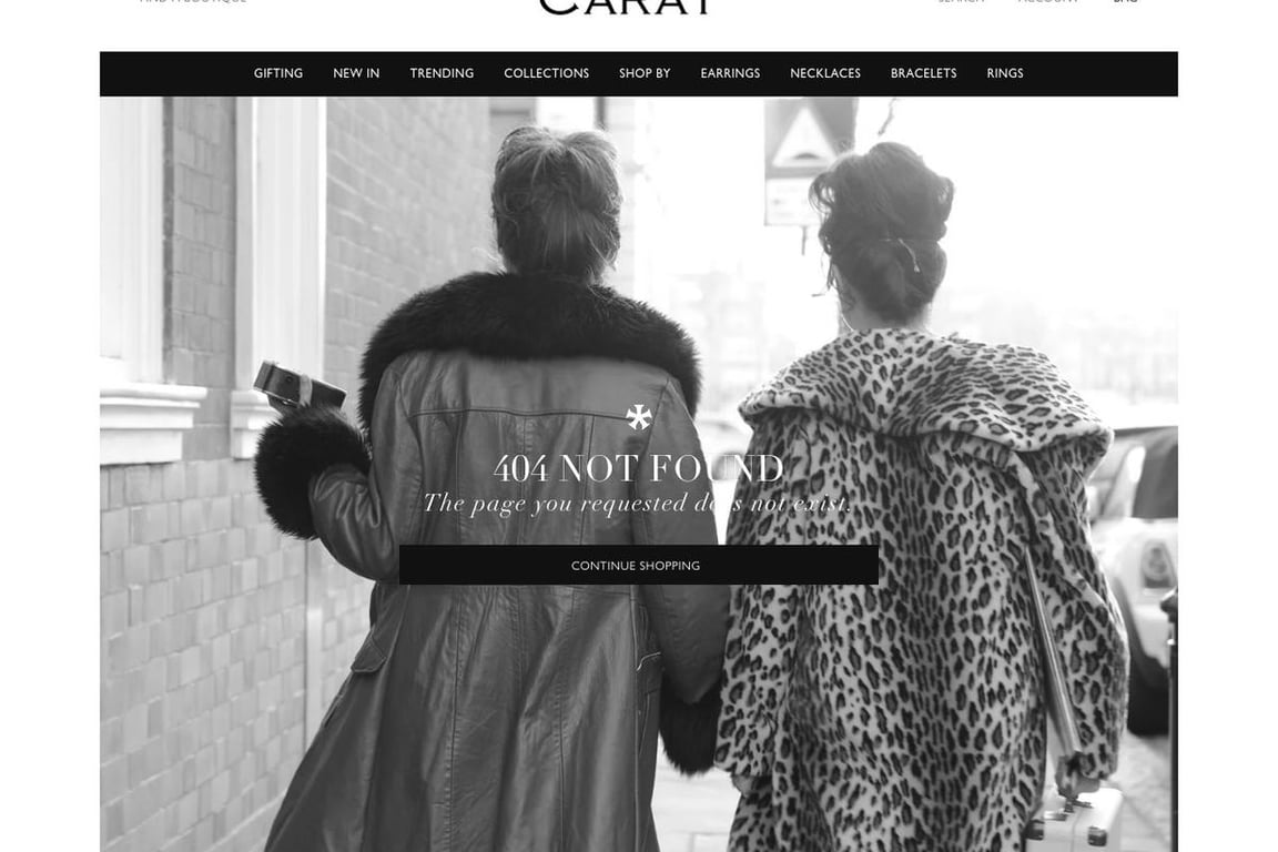 Carat London affiliate program signup page