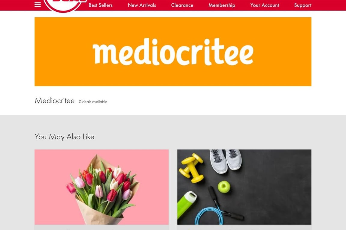 Mediocritee homepage