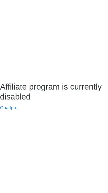 Cup of Te affiliate program signup page
