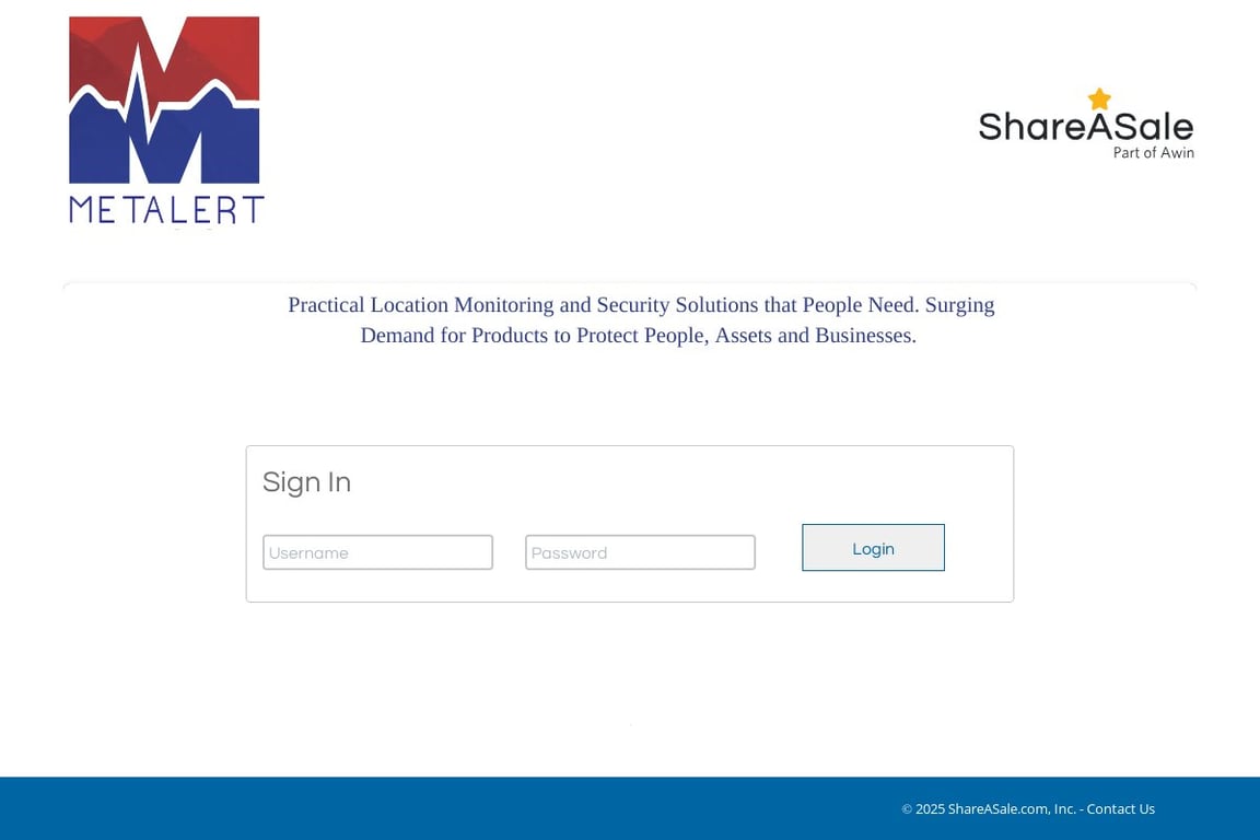 Portable GPS Devices affiliate program signup page