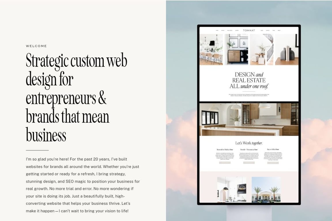 Pretty Darn Cute Design homepage