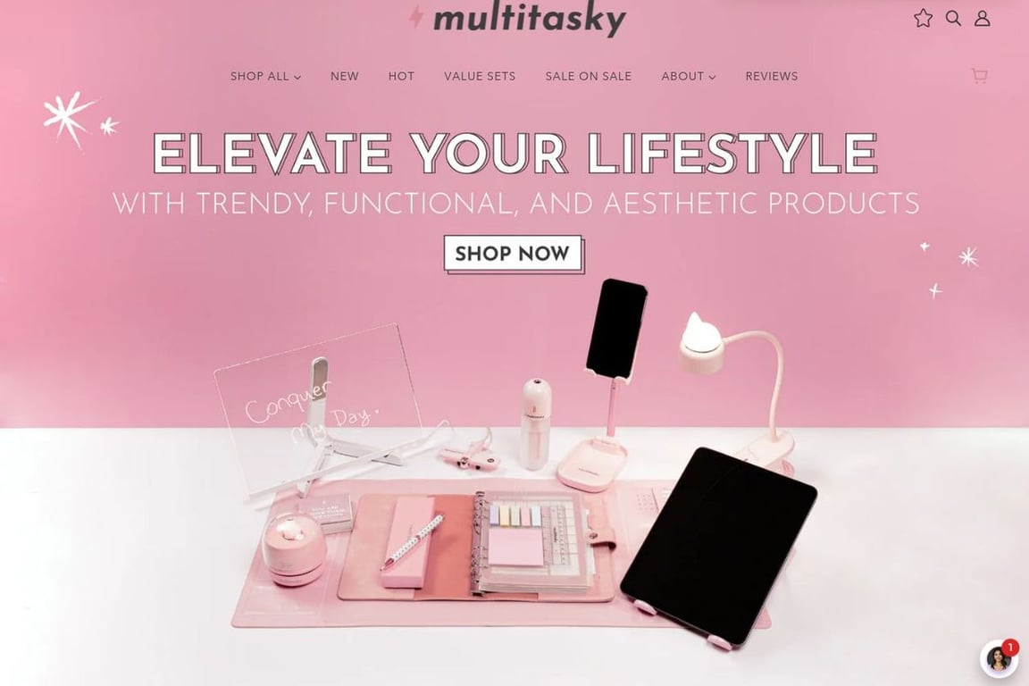 Multitasky homepage
