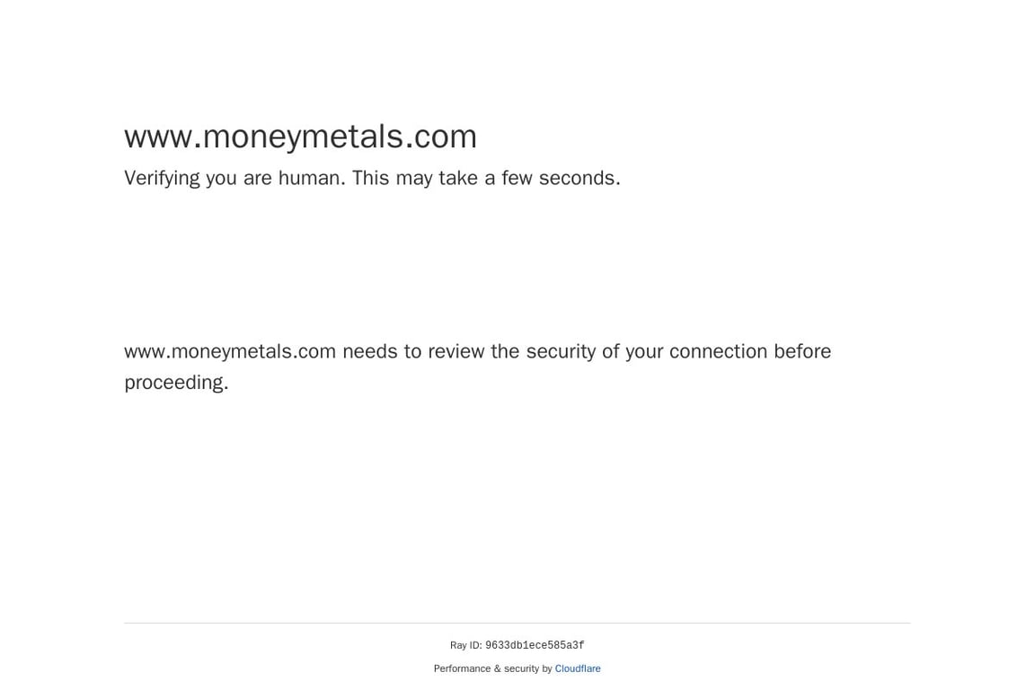 Money Metals Exchange homepage