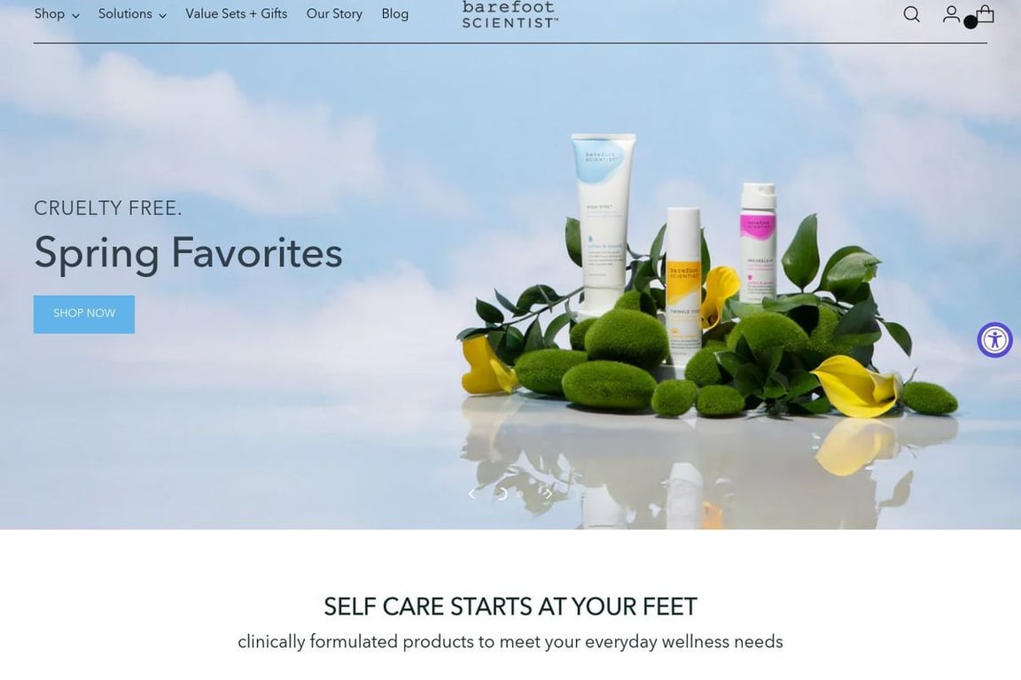 Barefoot Scientist homepage