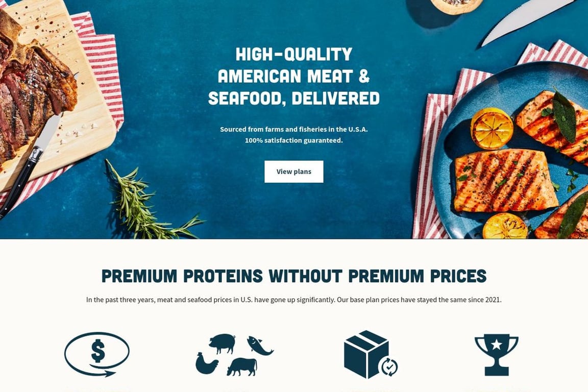 Good Chop homepage