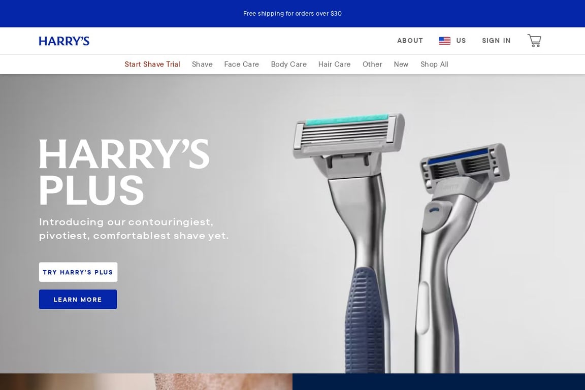 Harry’s homepage