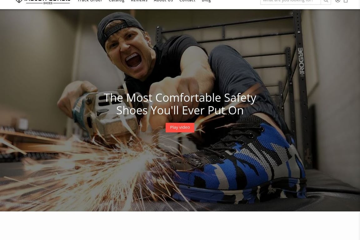Indestructible Shoes homepage
