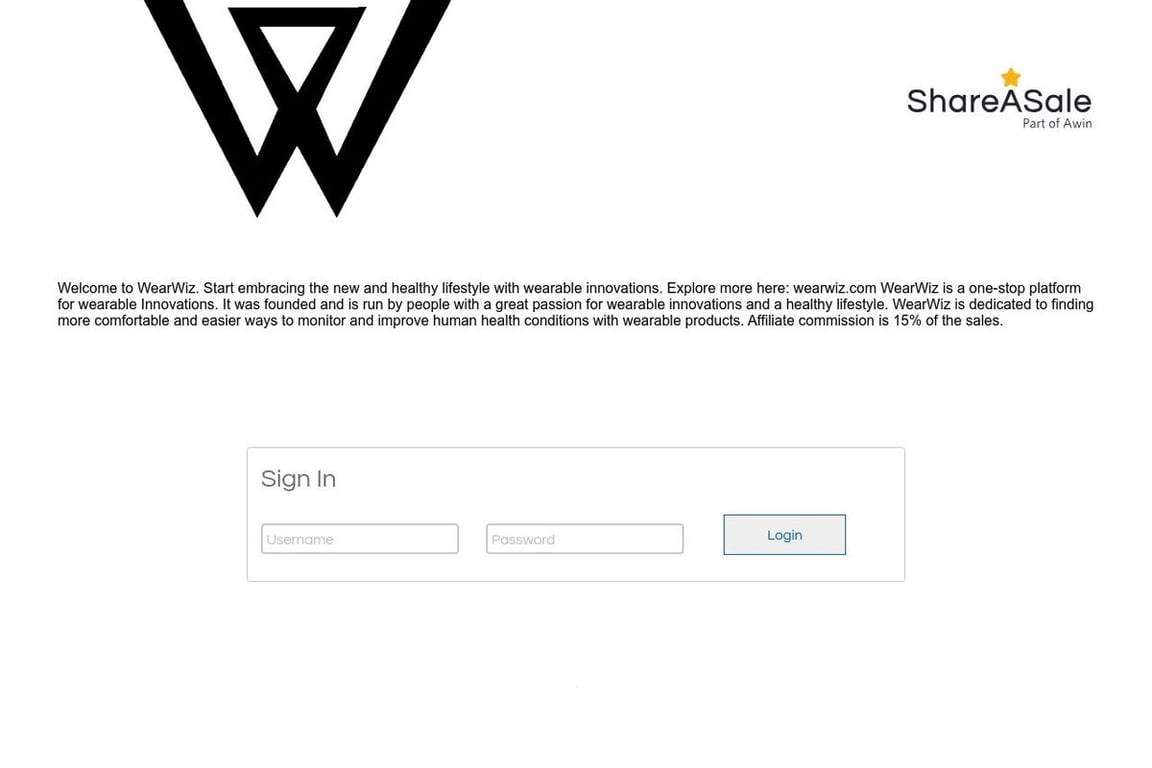 YHE affiliate program signup page