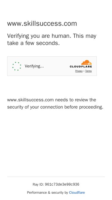 Skill Success homepage