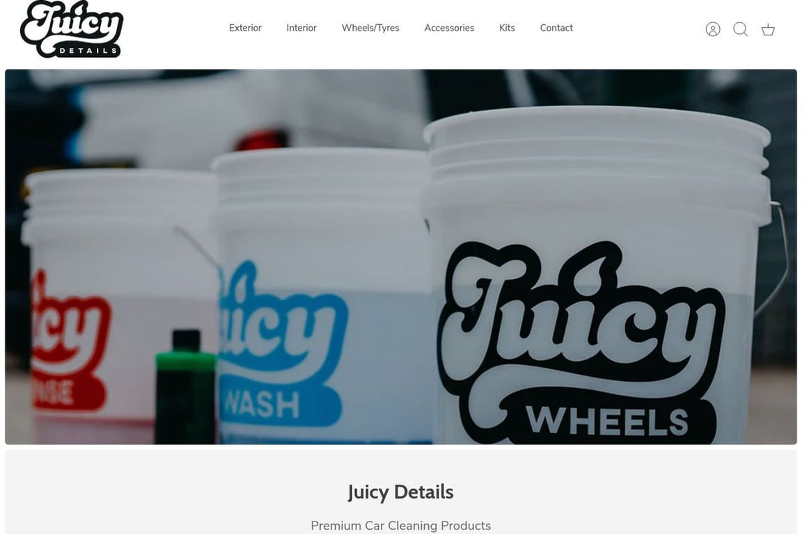 Juicy Details homepage