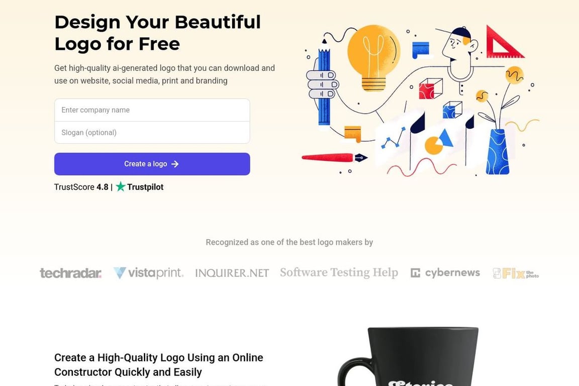 Turbologo homepage