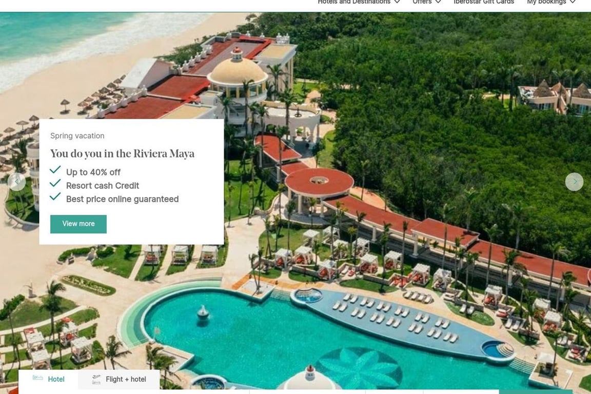IBEROSTAR homepage