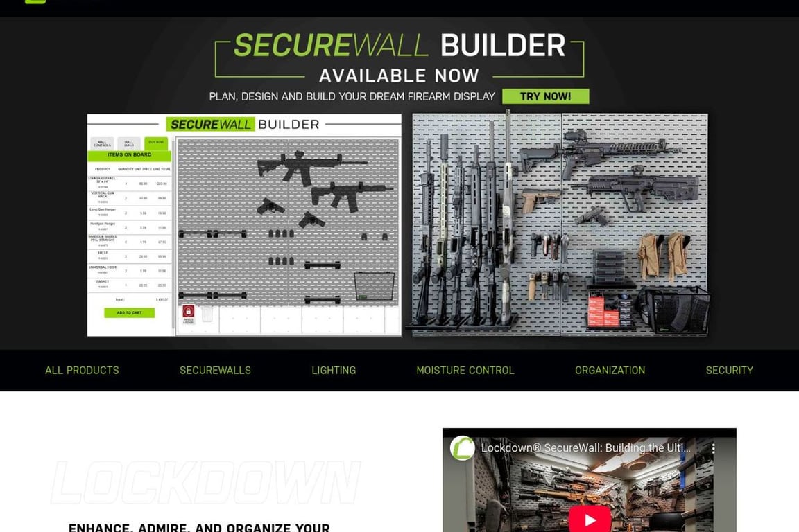 Lockdown homepage