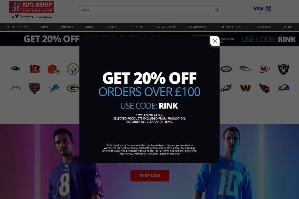 NFL Shop UK (ROW) Affiliate Program Everything You Need to Know (2024)