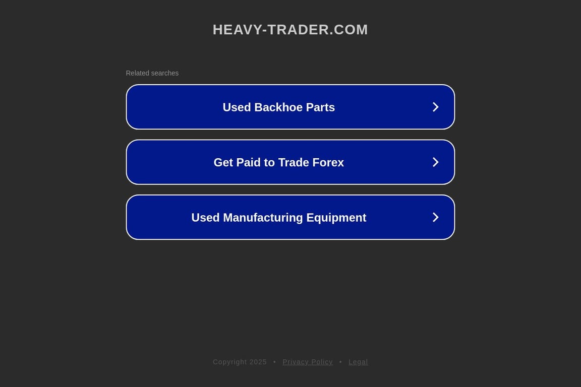 Heavy-trader.com homepage
