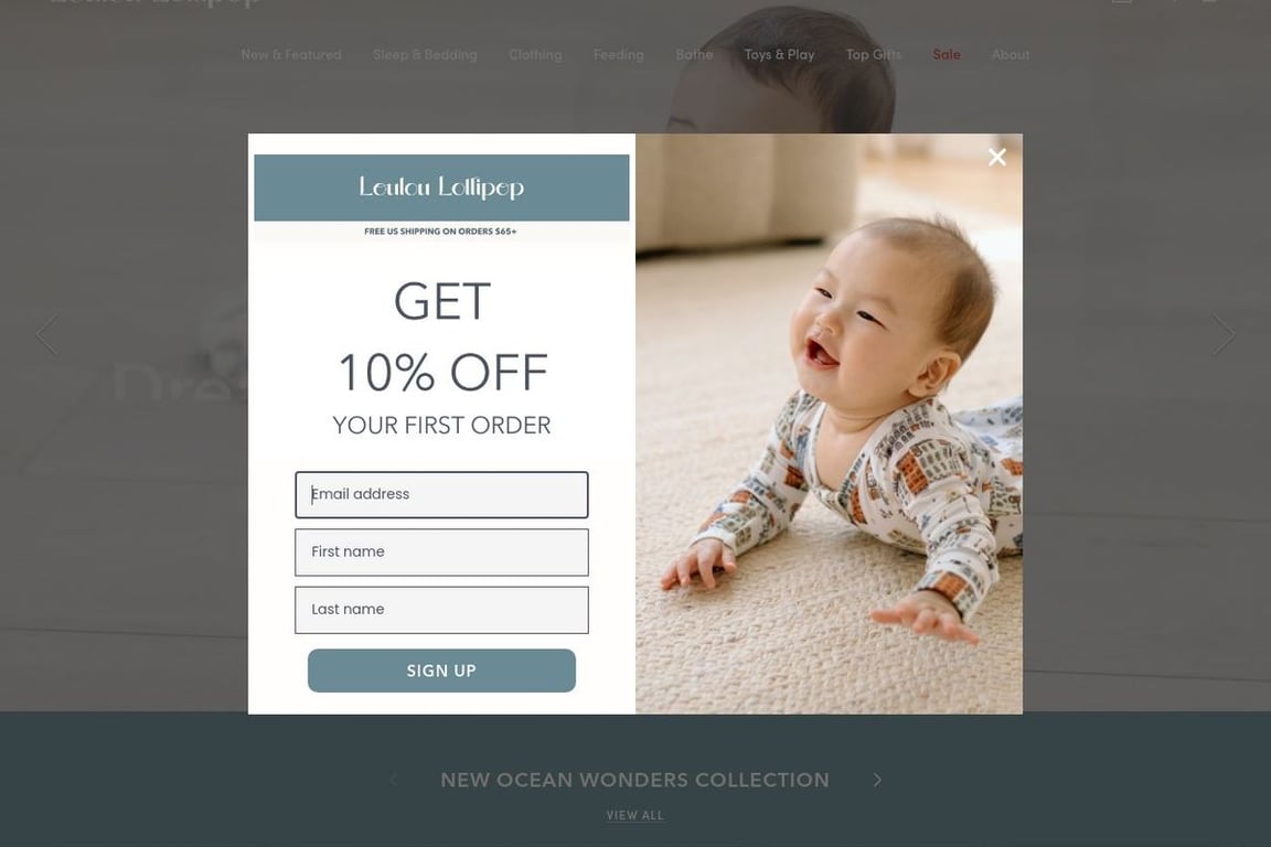 Loulou Lollipop homepage