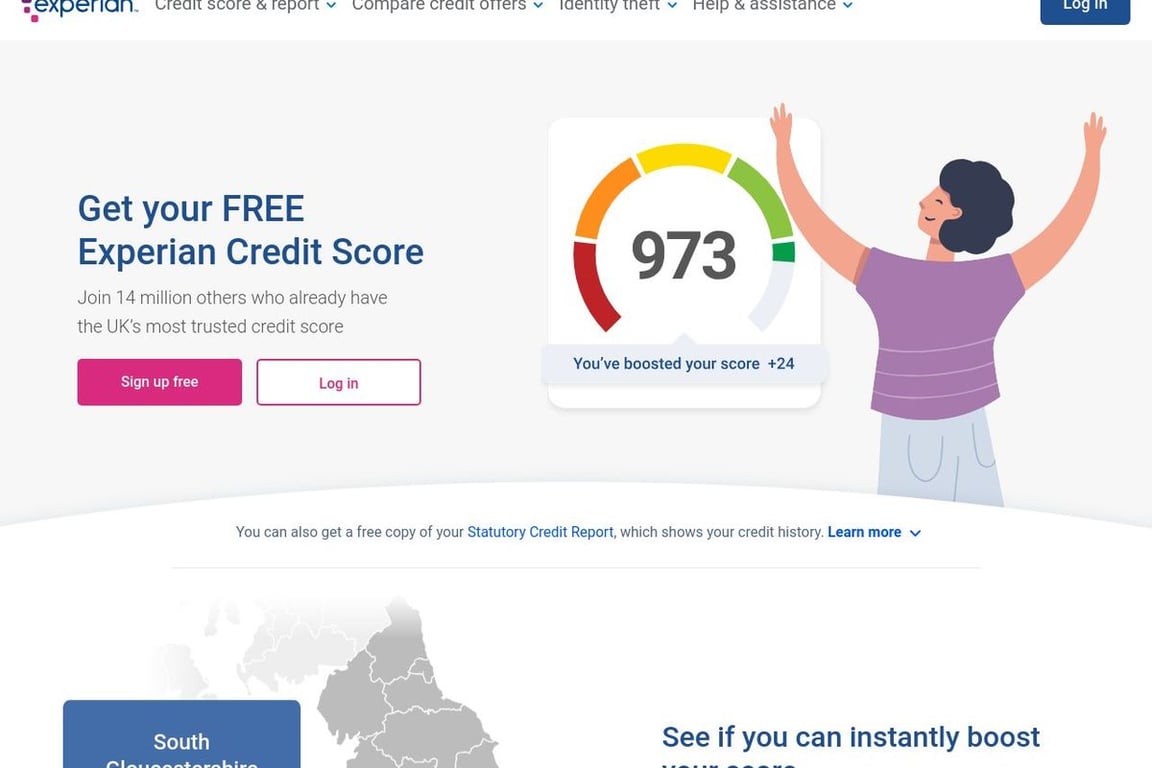 Experian IdentityWorks homepage