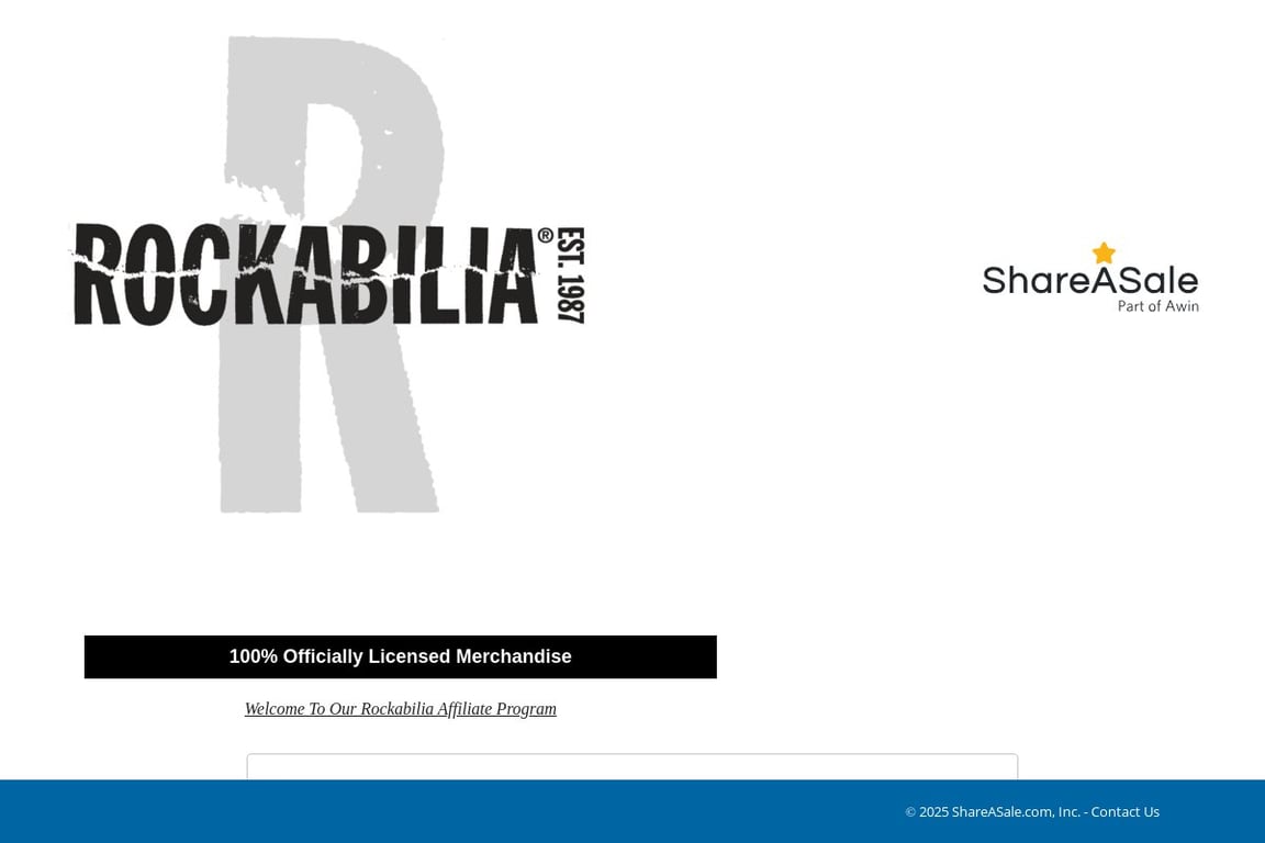 Rockabilia Affiliate Program: Commission & Program Details (2026)