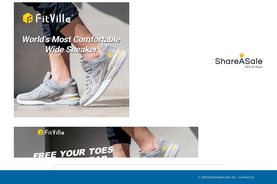 FitVille affiliate program signup page