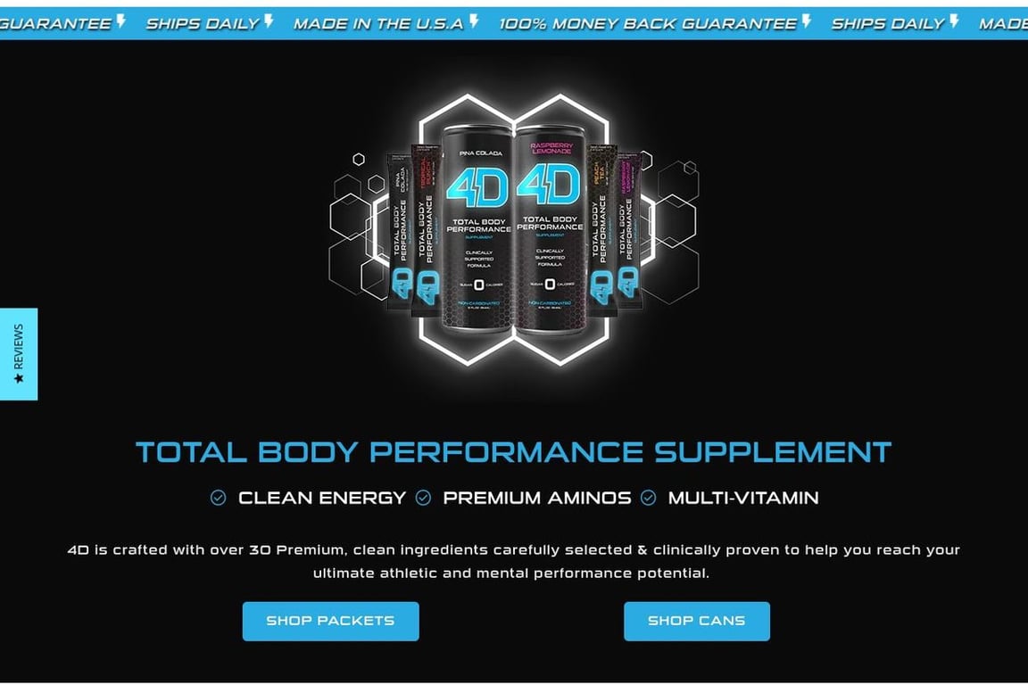 4D Life homepage