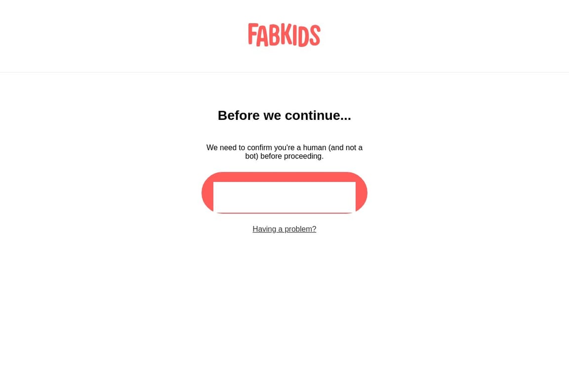 FabKids homepage