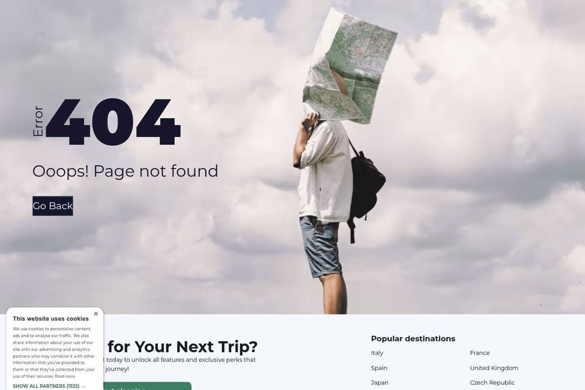 RoutePerfect affiliate program signup page