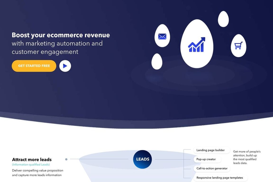 Eggflow homepage