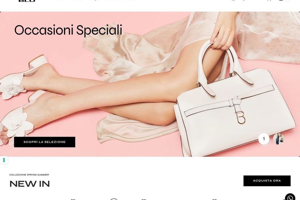 Tosca Blu homepage