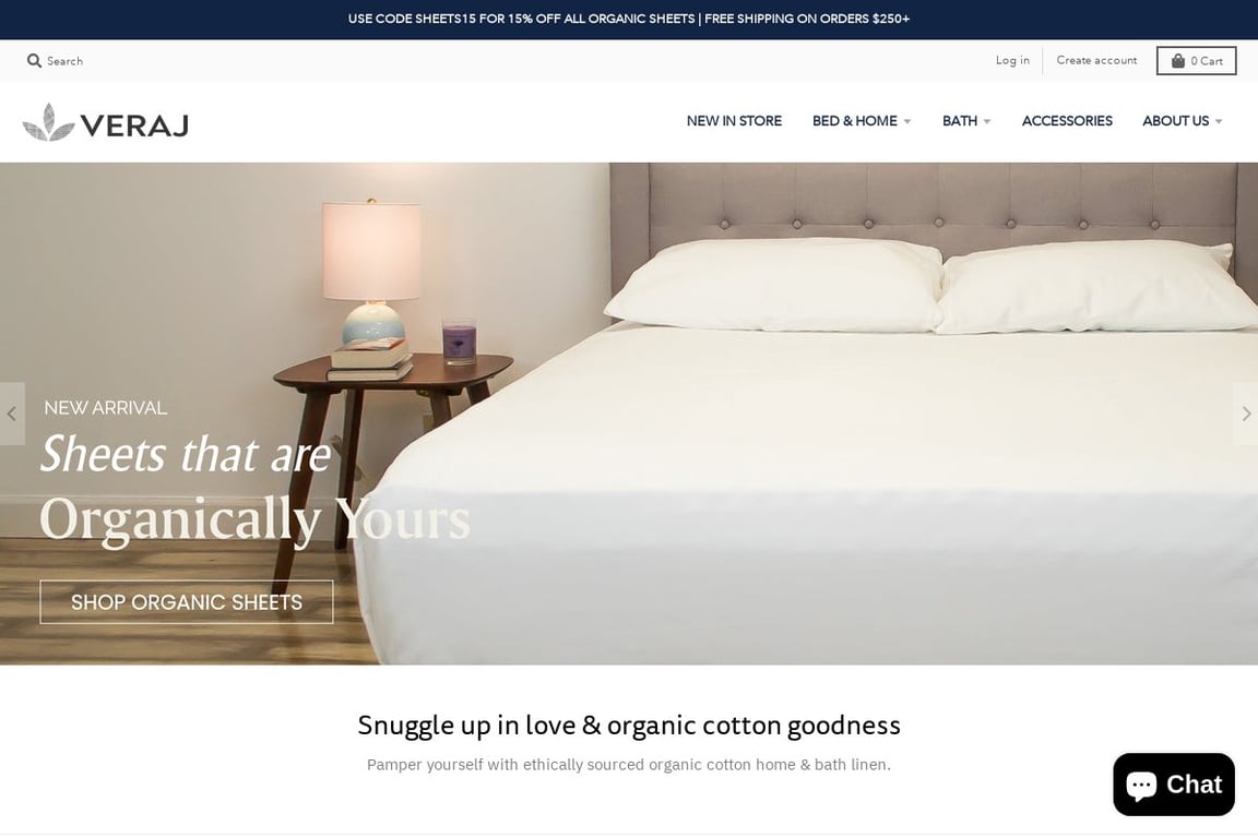 VERAJ homepage