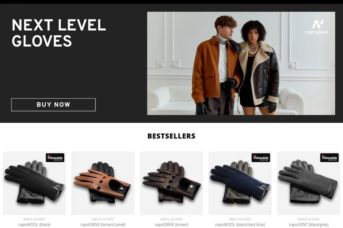 Napo homepage