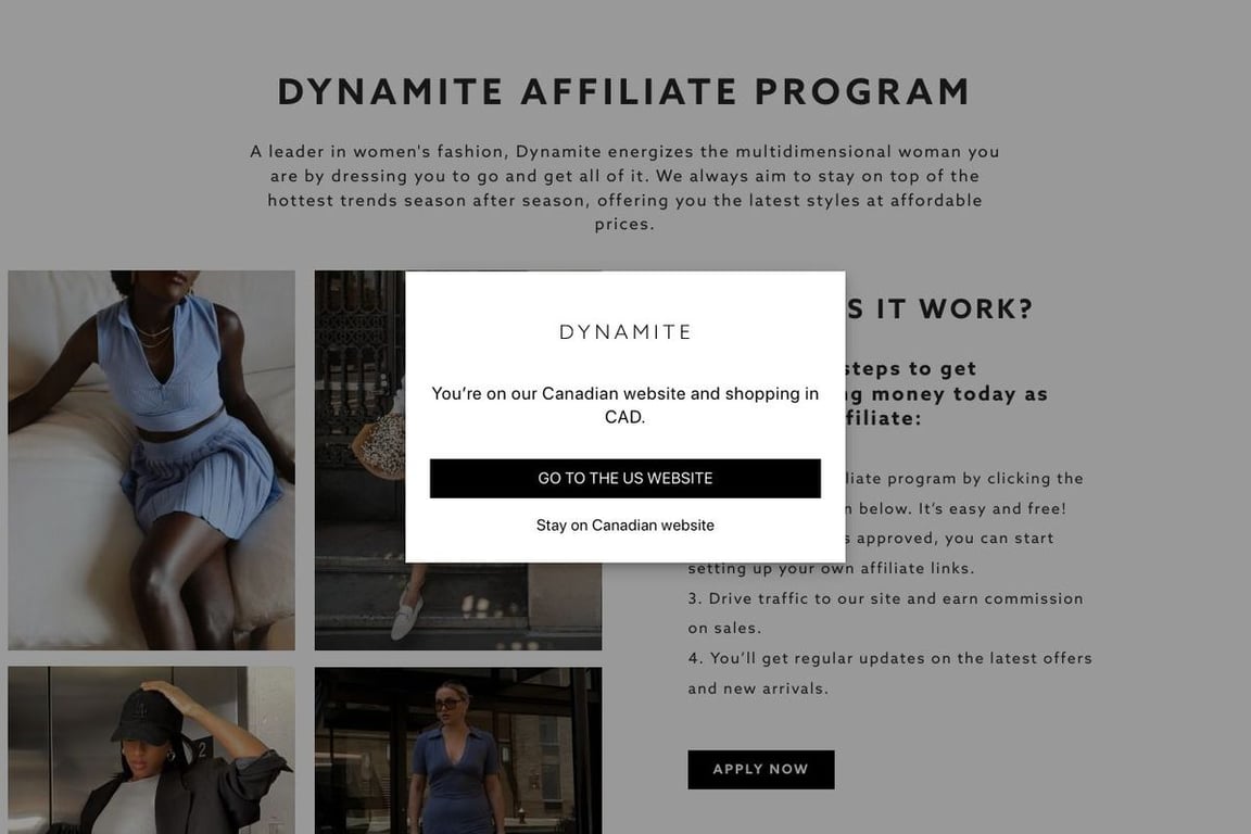 Dynamite Clothing Affiliate Program: Everything You Need to Know