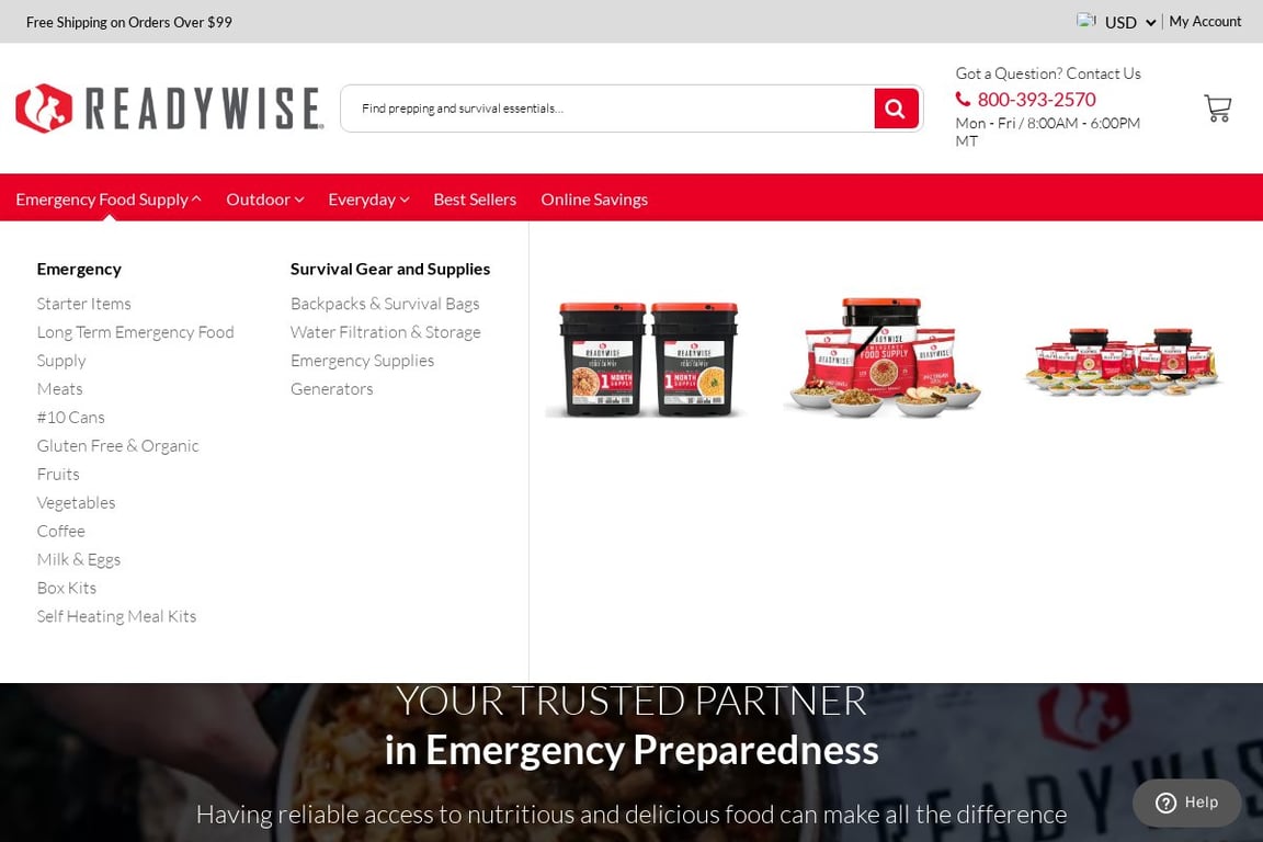 Wise Company homepage